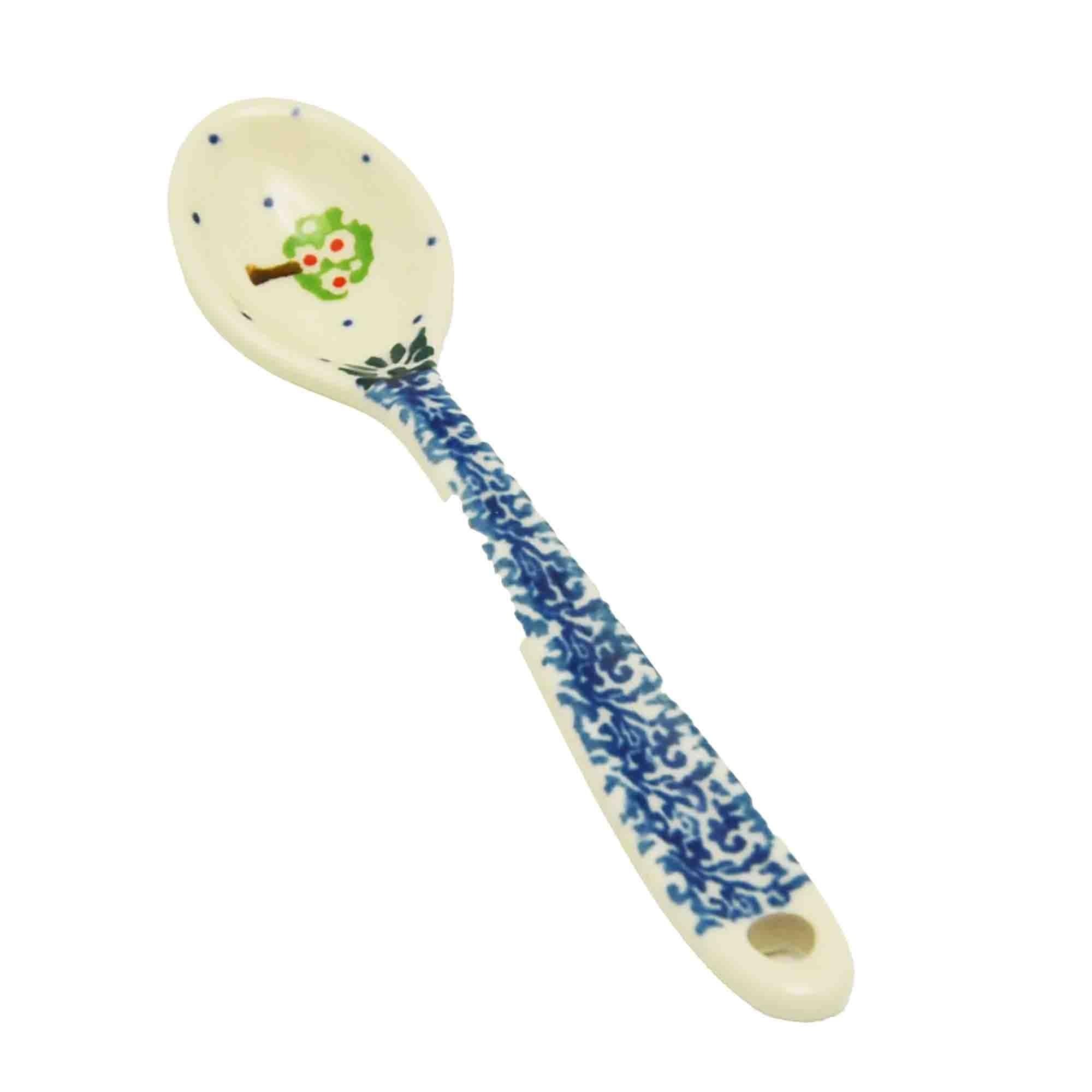 Georgia Blue Polish Pottery Spoon - Small -6