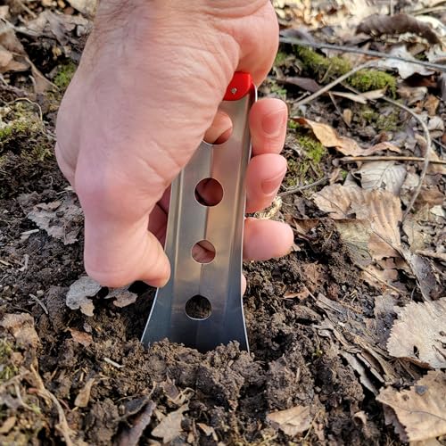 Image of Ultralight Backpacking Trowel, 0.48 oz (13.5g) Red