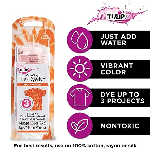 Tulip 21736 One-Step Tie-Dye Kit Tulip Fabric Dye Open Stock 21736 Fdy Opstk Orange 3/36 thumb #2