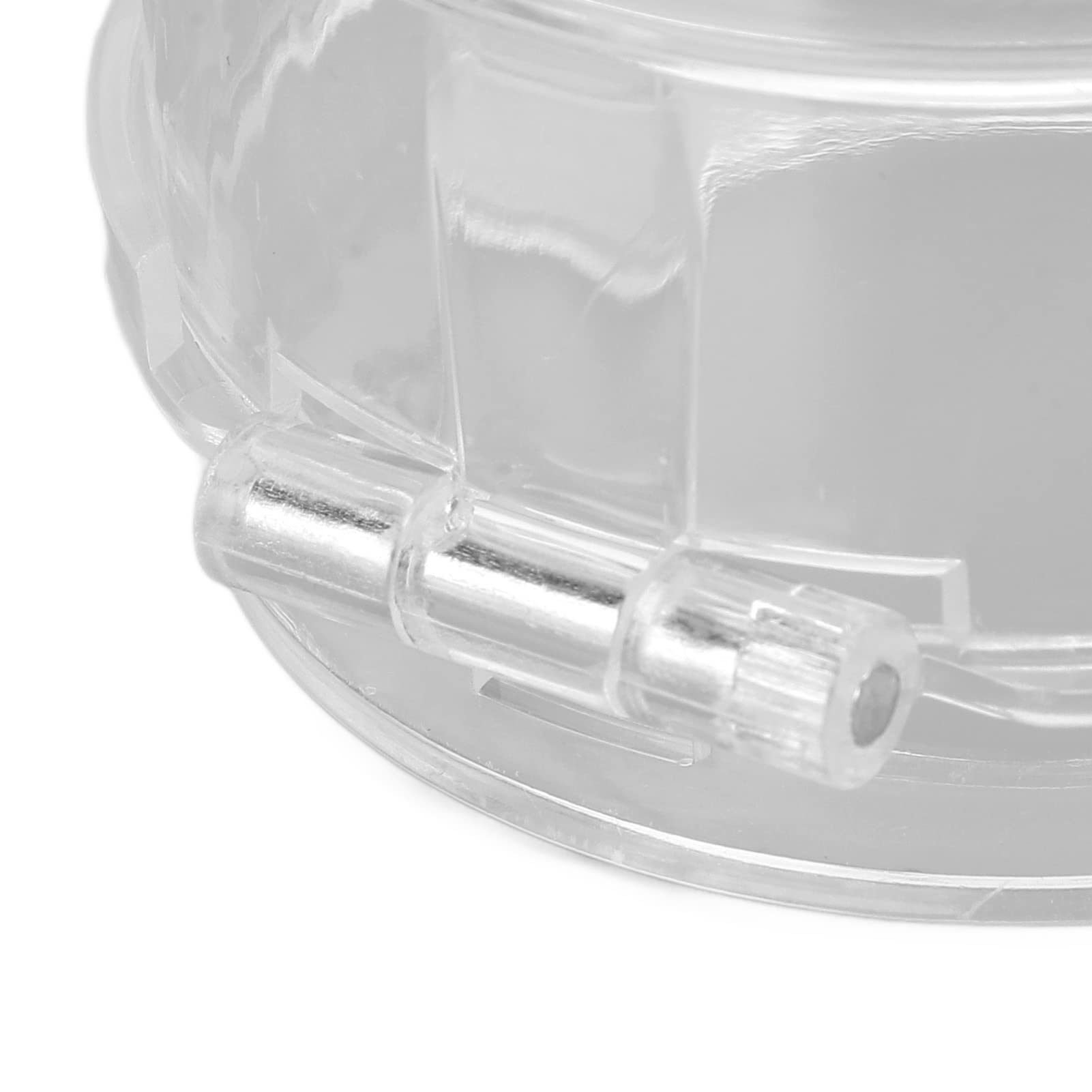 Child Proof Gas Stove Knob Covers, Easy To Install, High Temperature, Detachable and Reusable, 2pcs, Protector, with 302? HeatResistant, for Home Kitchen (Transparent)