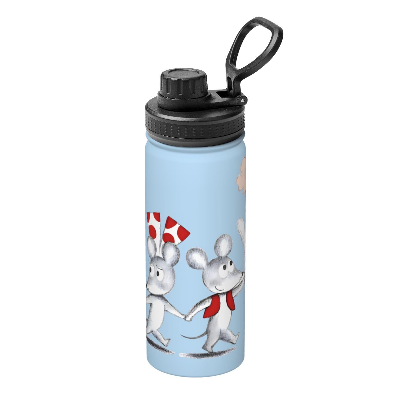 Amazon | 水筒 ねずみくん ねずみくんのチョッキ スポーツボトル 530ml