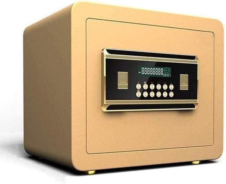 Leunlee Safe Box Fireproof Waterproof Safe Safe Deposit Box Electronic Digital Safe Box Hidden Wall/Floor Anchoring Design Home Office Safe Box Anti-Theft Electronic Safe Can Be Fixed Installation - M