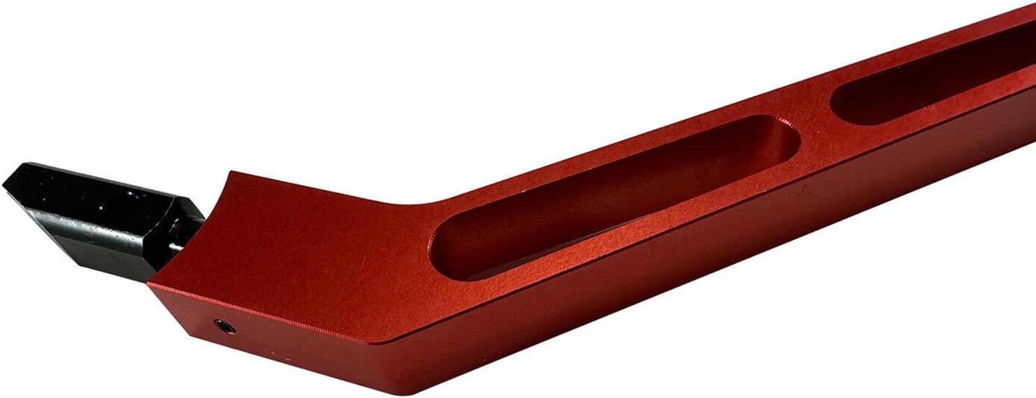 Red Billet Aluminum GM Column Shifter, Turn Signal, Lever Hazard Tilt Kit Compatible with 1967-1994 Chevy GMC Pontiac Olds Buick