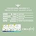 Organyc - 100% Certified Organic Cotton Inside and Out Feminine Pads, Sanitary Napkin 40 Count, Moderate Flow, Regular Absorbency, New Larger Size Packaging
