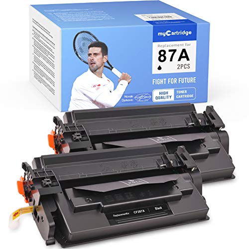 Exclusive Special myCartridge Compatible Toner Cartridge Replacement for HP 87A CF287A (Black, 2-Pack) Fit Laserjet Enterprise M506dn M506N M506X M506 MFP M527dn M527z M527f Pro M501dn M501n