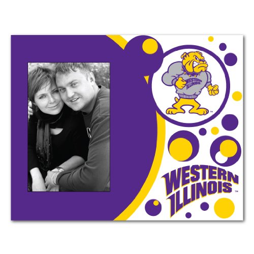 VictoryStore Gift Frame - Western Illinois University Picture Frame - Circles Design