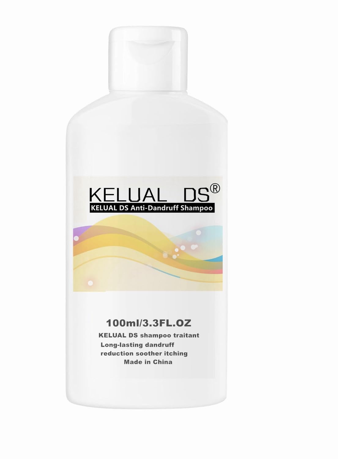 Anti-Dandruff Shampoo, Treatment Shampoo for Severe Dandruff, Long-Lasting Relief, 3.3 Fl Oz ((1 Pack))