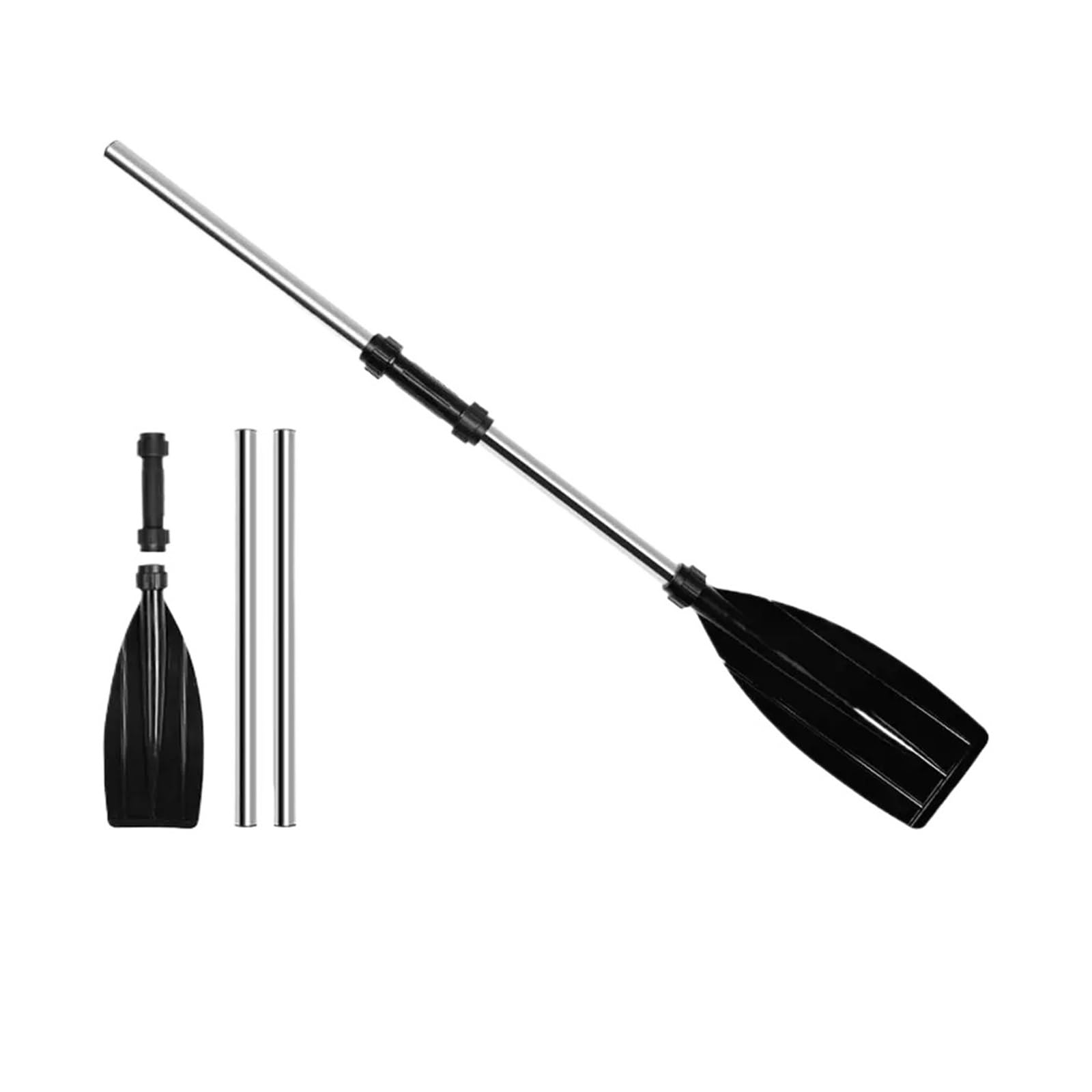 Generico Pagaie for Kayak in Lega di Alluminio Addensare Design Anti-Torsione Remi for Canoa durevoli Accessori for la Nautica da diporto for Barche Pesca Portatili
