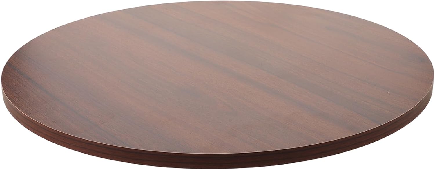 LOGOFUN Round Wooden Table Top Replacement for Small Bistro Coffee Desk in Kitchen Living Room Dining Outdoor Patio 40cm