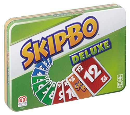 Skip-Bo Deluxe versie in een blik, interactief spel spelen, leeftijden 7 en ouder, L3671 - Image 7