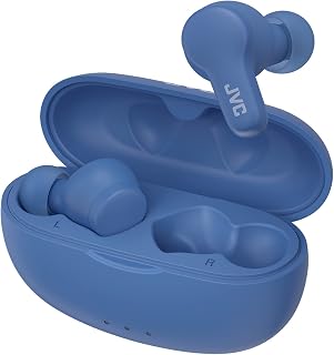 JVC HA-A7T2 Gumy Wireless Bluetooth Earphones, 24 hours battery (Blue)