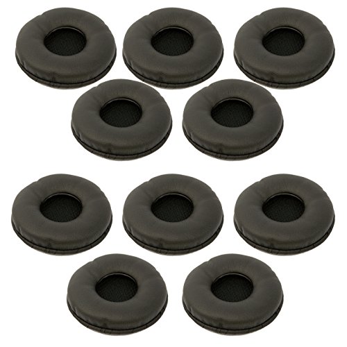 Coussinets Jabra 14101-37 – Simili Cuir, Pack de 10, Confort Optimal - vue 5