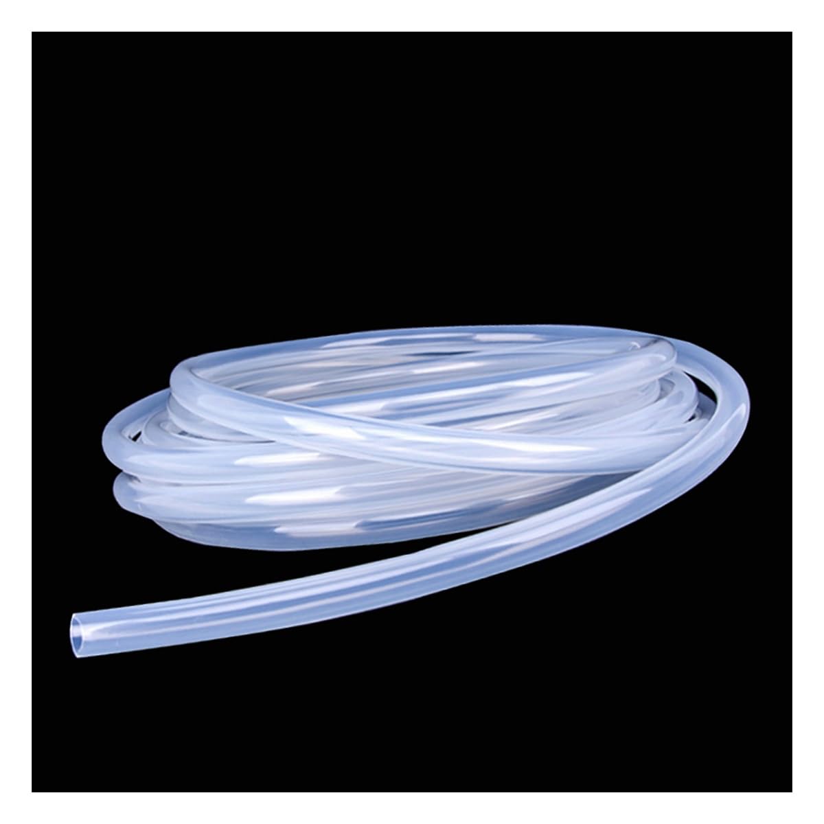 ByNGSDCC Flexible Silicone Tubing, 1M Food Grade Rubber Hose Water Dispenser Household Multiple Sizes(ID 5mm x OD 7mm)