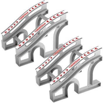Assembly Slope and Bridge Tracks Accessories Replacement ONLY, Fun Addition DIY Tracks Pieces for Education Tracks Playset(Bridge)