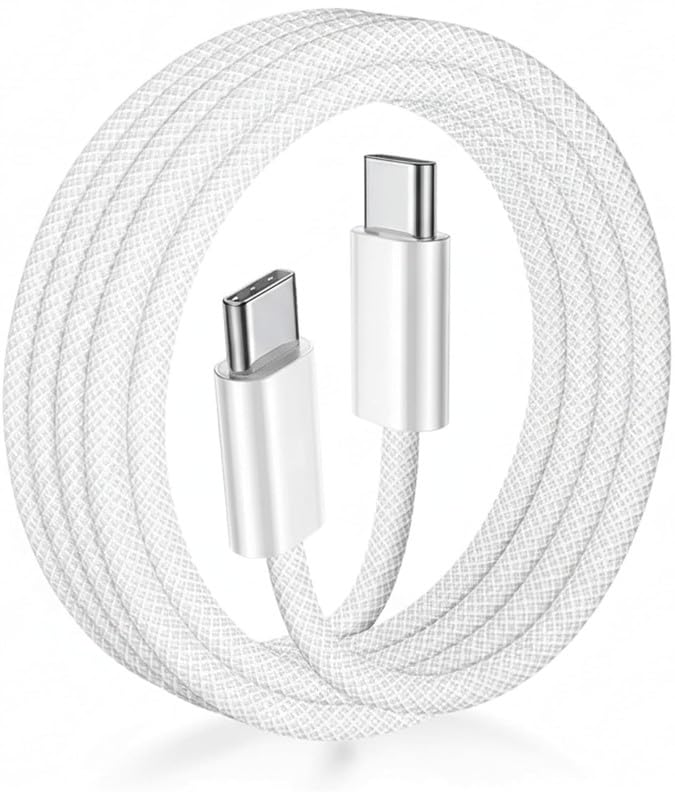 60W Type C To Type C Cable For Mahindra XUV700 AX7 Diesel AT Luxury Pack Original PD Dash WRAP Universal Fast Charging High Speed Rapid Turbo QC 3.0 Charging & Sync Cable (White, 4Amp, ST.R3)