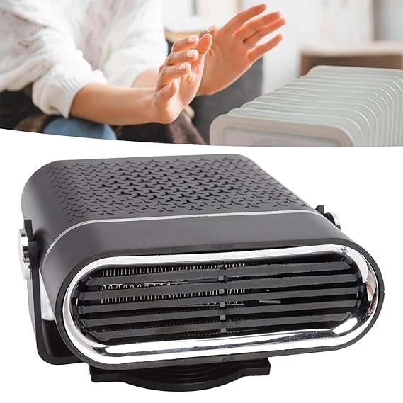 BECO + Car Heater Fan 12V Portable Auto Heater and Cooling Fan, Windshield Defroster Demister with 360 Degree Adjustable Base for Car, SUV, Van and Truck-image-47