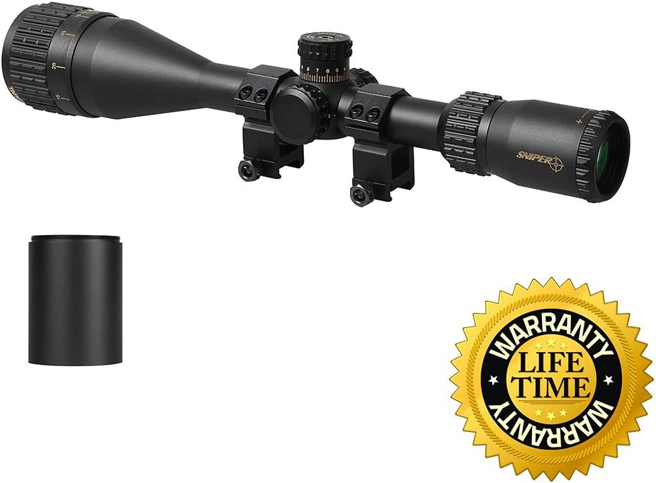 SNIPER NT 6 24x50 AOGL Scope Red Green Bule Illuminated Reticle Photo