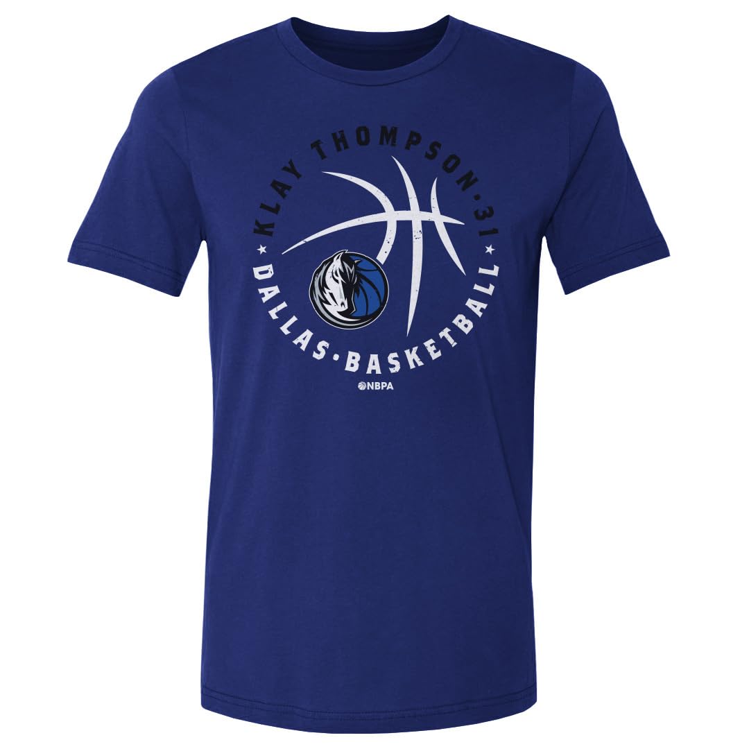 500 LEVELKlay Thompson Dallas Mavericks Shirt - Klay Thompson Dallas Mavericks Player Ball