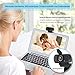 ToLuLu 1080P Webcam with Microphone, HD Webcam Web Camera with Tripod Stand, Widescreen USB Computer Camera, Streaming Mic Web cam for Online Calling/Conferencing,Facetime/YouTube Desktop Laptop PC