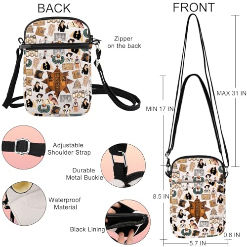 G2TUP Movie Crossbody Bag Movie Gifts O'Connell Tours Gifts Rick O'Connell Gifts Movie Shoulder Bag2