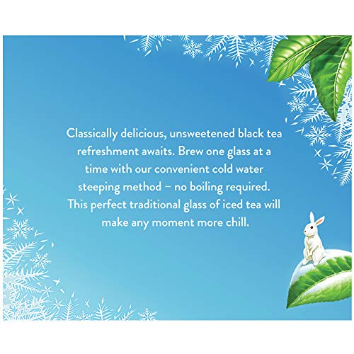 Image of Celestial Seasonings Cold Brew Unsweetened Black Tea Iced 18 tea bags