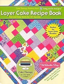 Paperback Layer Cake Recipe Book by Cozy Quilt Designs Book