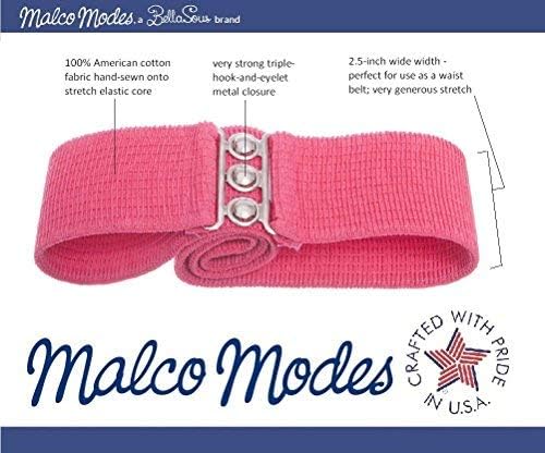 Miniatura 2 de Malco Modes cinturón elastizado, tallas grandes, para mujer, XL, Blanco