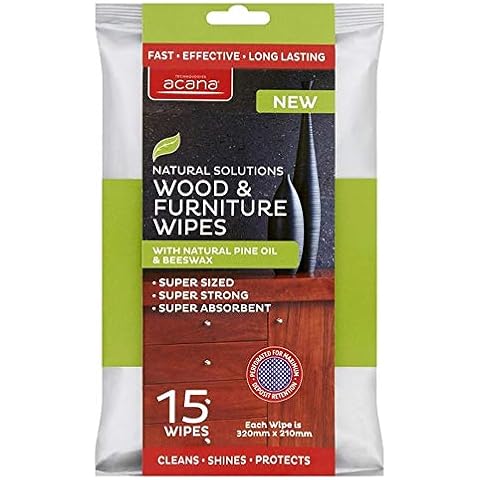 Acana Premium Wood & Furniture Wipes 15pk Cover