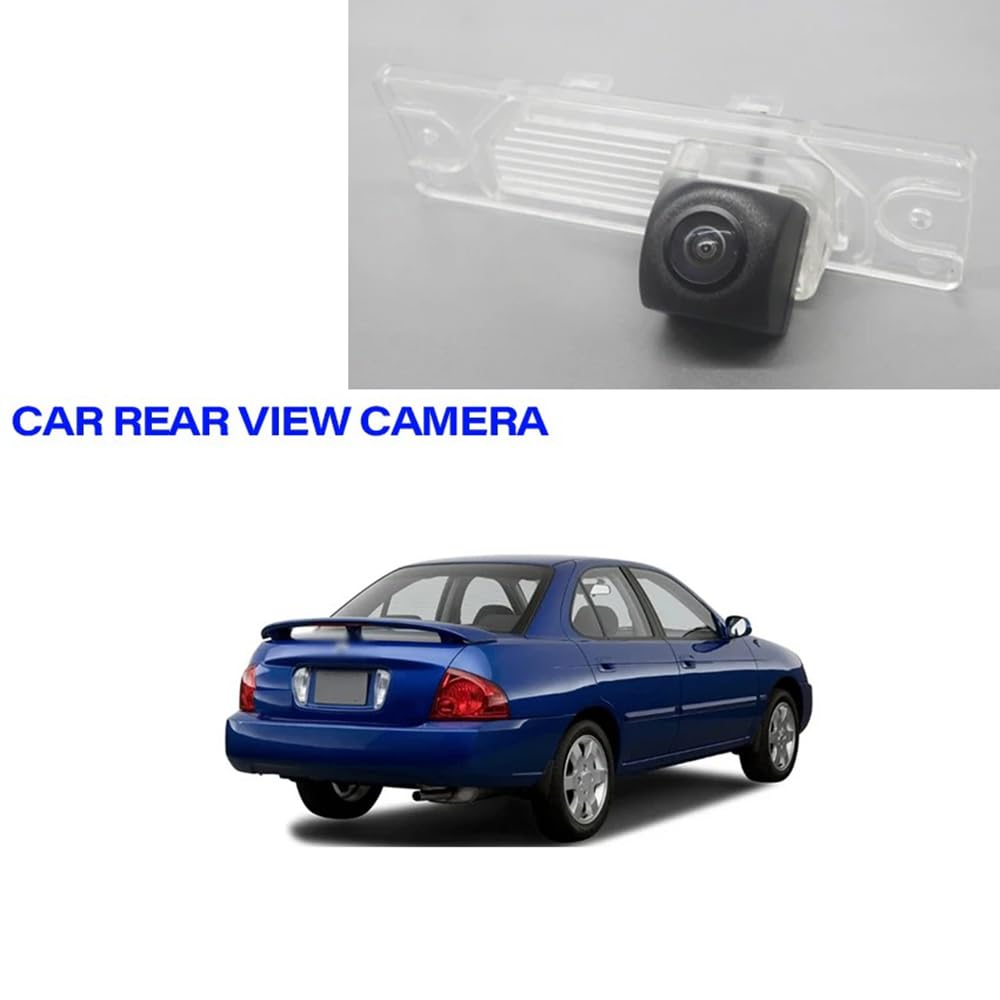 MRNQCB Per N&issan per Sentra B15 2000-2006 HD CCD Night Vision Impermeabile Telecamera di Backup Telecamera di Retrovisione Accessori per Auto(Camera