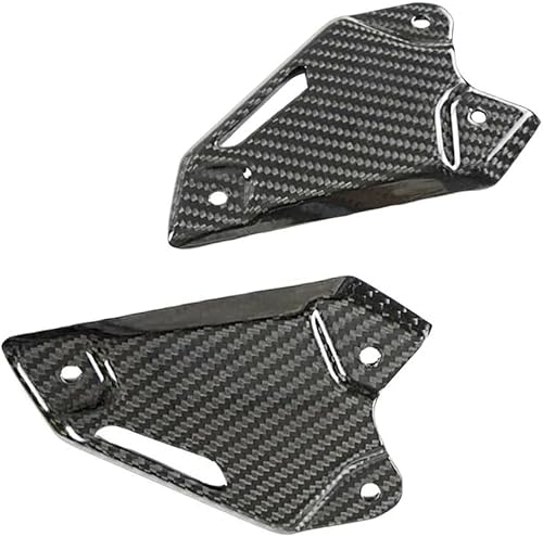 Miniatura 4 de Protector de talón para K-AWASAKI Z900 2017 2018 2019 2020 2021 2022 2023 Z 900 Fibra de carbono Reposapiés trasero Accesorios