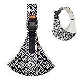 DAVBNM Baby Sling, Toddler Carrier Slings, Baby Sling Carrier with Thick Shoulder Straps (Adjustable) for Newborn Infant Toddler 3-36 Months, Breathable and Comfortable