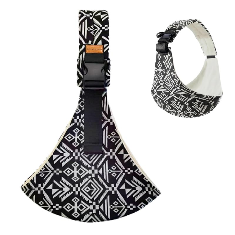 DAVBNM Baby Sling Toddler Carrier Slings Baby Sling Carrier with Thick Shoulder Straps (Adjustable) for Newborn Infant Toddler 3-36 Months Breathable and Comfortable