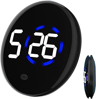 Relógio para carro - cronómetro digital multifunções, relógio de placa autocolante resistente. Água para carro camião auto-caravana mota caminhadas campismo