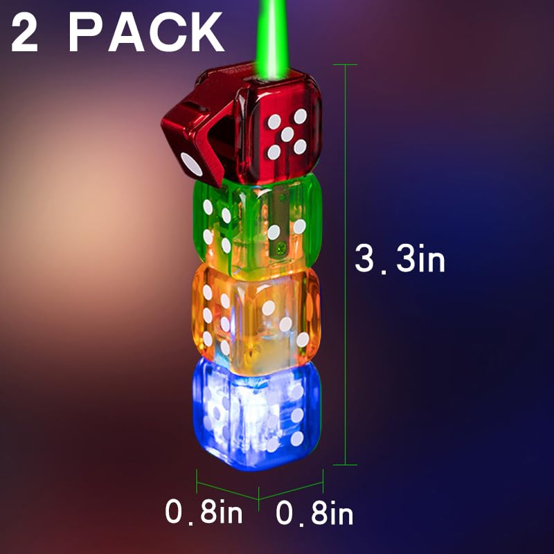 Encendedores Jet Llama Retro Pack x2 Coloridos Recargables miniatura 5
