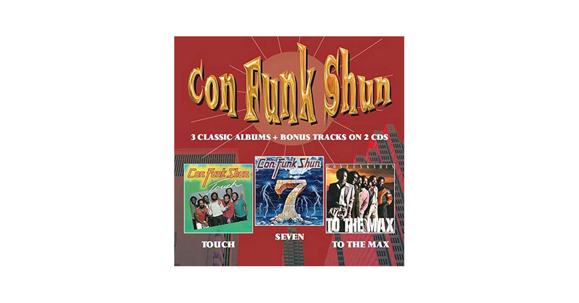 CON FUNK SHUN - Touch / Seven / to the Max - Amazon.com Music
