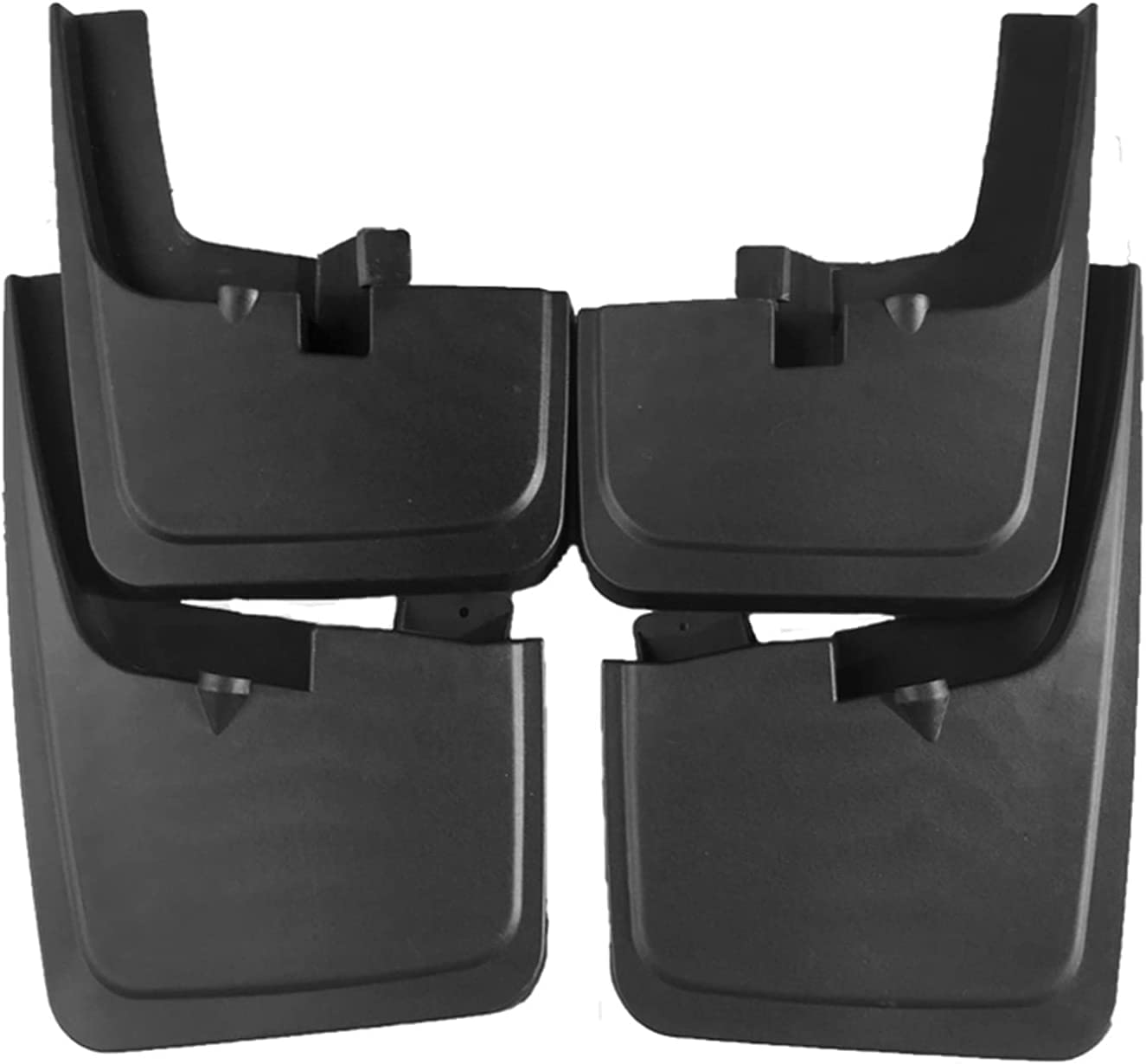 HUAYSGO 4Pcs Premium Mud Flaps for Ford Raptor F-150 2015-2019 2016 2017 Front and Rear Splash Guards Durable Mudguards Protection Against Road Debris
