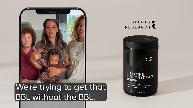 Amazon.com: Sports Research Creatine Monohydrate - Gain Lean