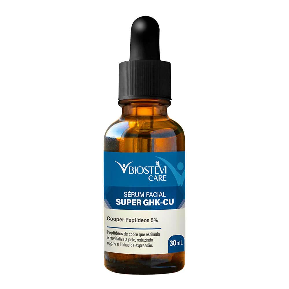 ghk-cu topico Sérum Super (Copper Peptídeos) 5% 30ml Uso Tópico Biostévi Cu in a 1 B12 Injection (Health & Increased Muscle Size:500 mL