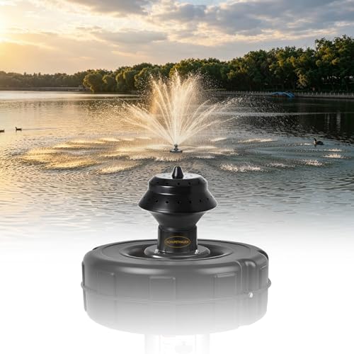 Pond Fountain Aerator Replacement Nozzle Heads for SCHUPETHAUER, Fits 3.3'' Connection All Pond Fountain and Aerator, for Garden Ponds and Lakes Fountain Aerator Pump Nozzle