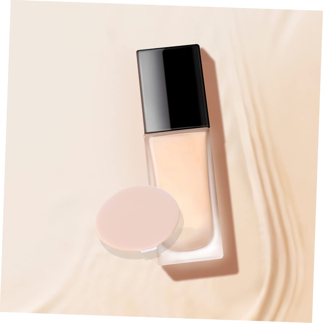 Gogogmee 12Pcs Powder Puff Portable Loose Powder Containers with Elastic Mesh Design for Travel Home and Salon Use Smooth Foundation Application