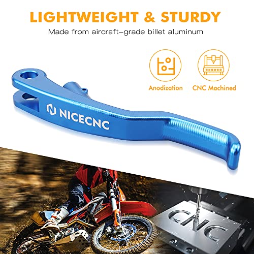 NICECNC Leva Frizione Corta Moto Compatible with