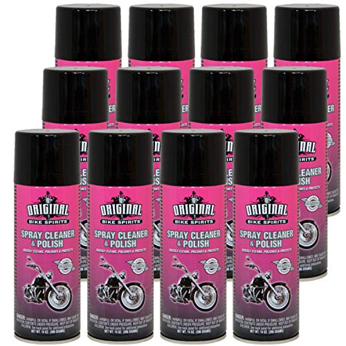 Original Bike Spirits Cleaner and Polish Aerosol (Case of 12) The
