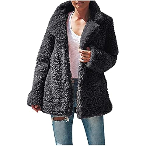 Jacket For Women Fleece Blouse Body Warmer Coat Stand Collar Coat For Ladies UK Casual Overcoats Classic-Fit Soft Fleece Body Warmer Windproof Outdoor Jacket for Walking Camping for Fall Winter Black Cover