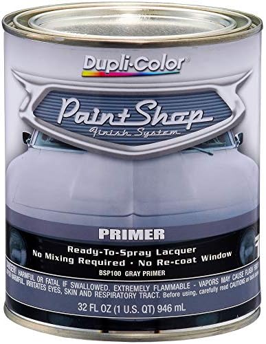 Paint Shop Finish System, Primer Grey, 32 oz. Quart (BSP100)