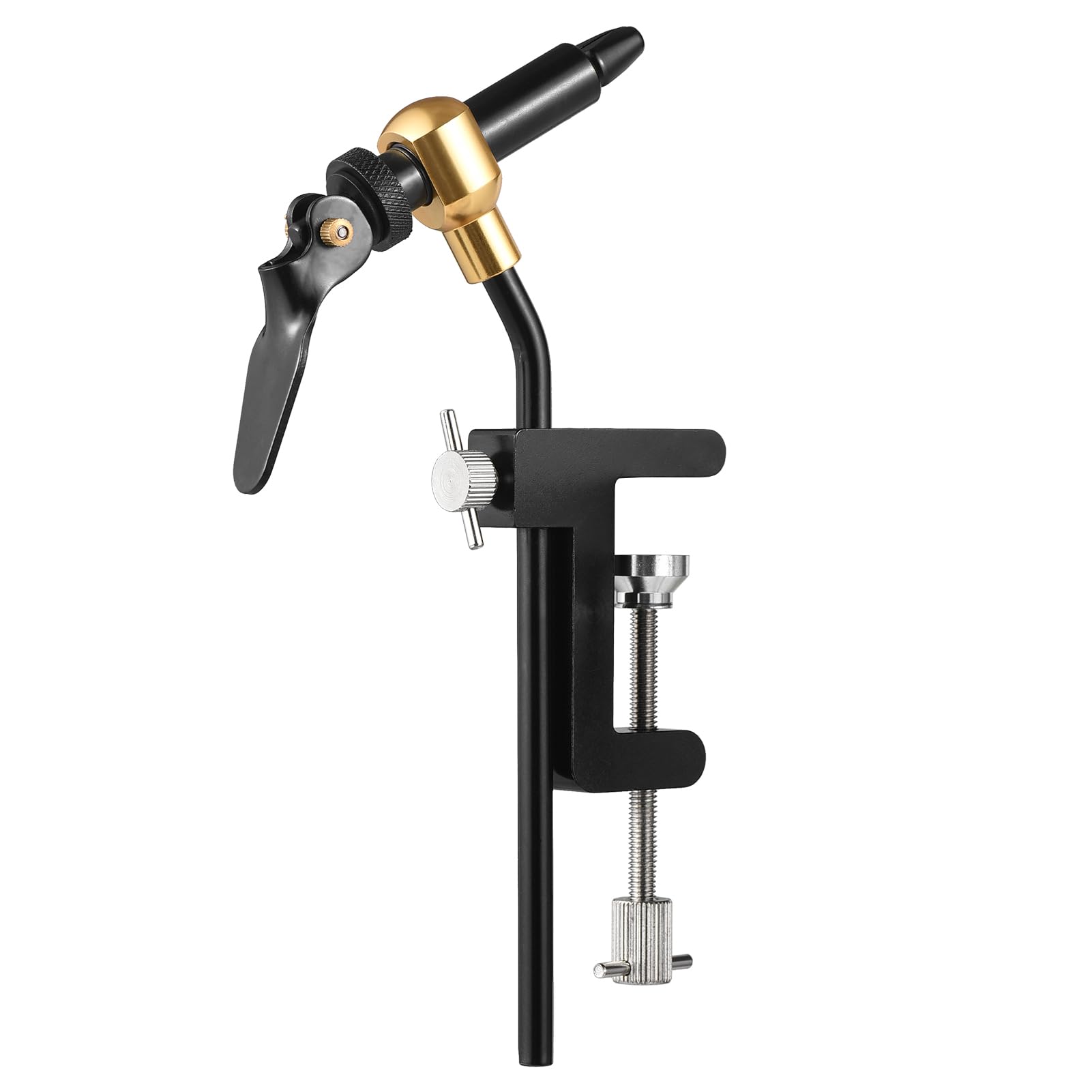 Fly Tying Vise Tool Accessory DIY Lure Making Teasers Fishing Metal High Strength Firm Hook Clamp Table Stable Operation Convenient Practical Sports & Outdoors