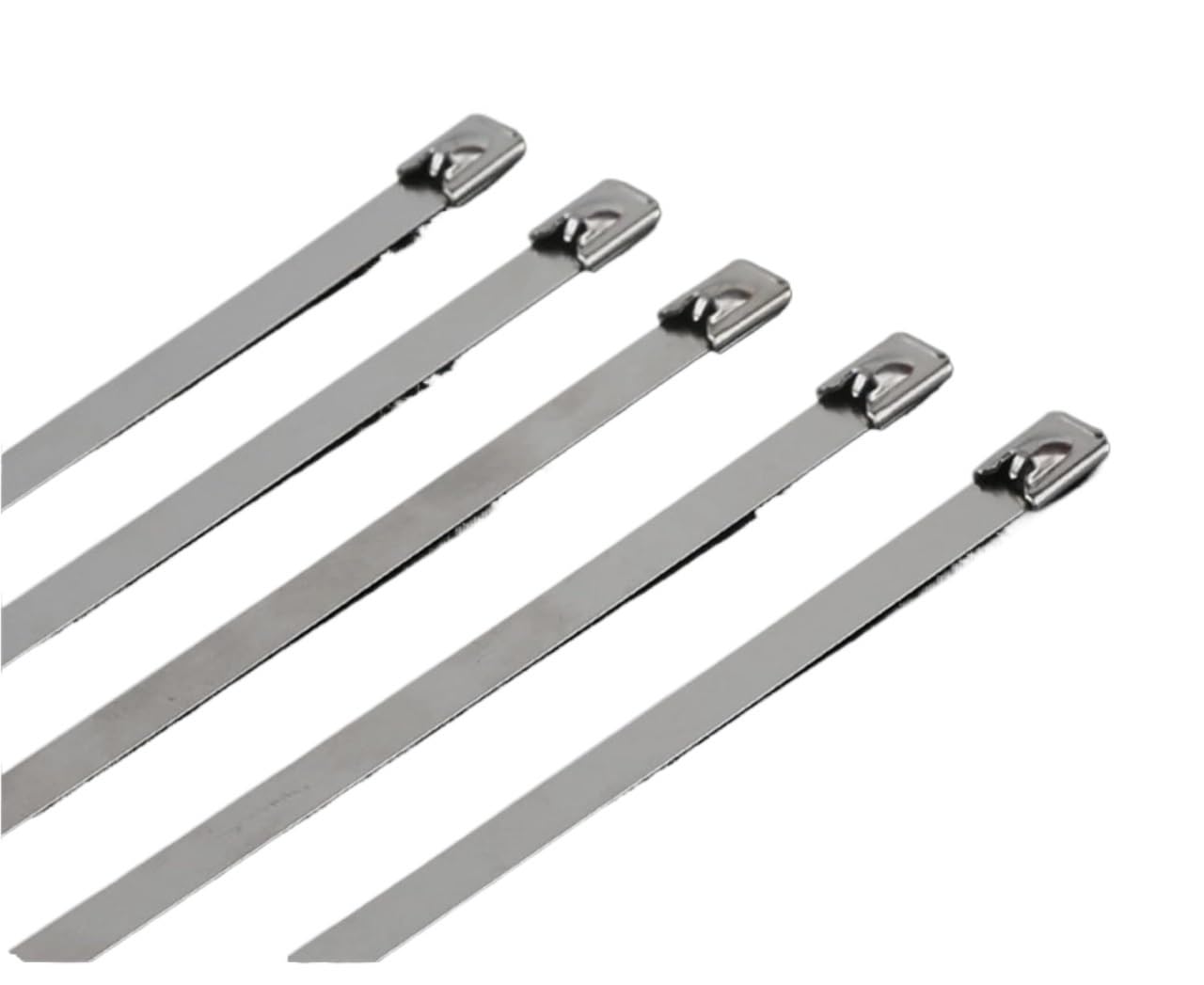 Fascette, fascette di nylon rilasciabile fascette Fascette stringicavo, fascette stringicavo 100 pezzi fascette stringicavo in acciaio inox fascette stringicavo con cerniera in metallo fascette string