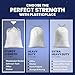 Plasticplace 8 Gallon Trash Bags: Premium White Drawstring Garbage Bag, 0.7 Mil Thickness, Durable Trash Can Liners, Garbage Bags for your Trash Can, Ring Size 22