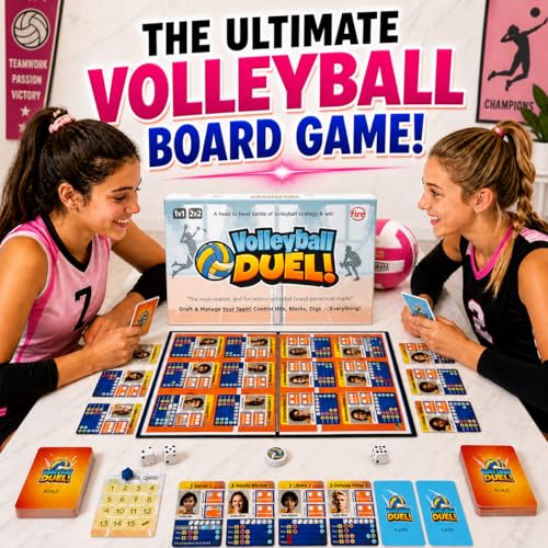 Fast-Paced Volleyball Board Game miniatura 2