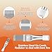 10 Piece Air Conditioner Fin Comb Cleaning Kit AC Coil Cleaning Brush Condenser Fin Straightener Radiator Repair Cleaning Tools Air conditioner, refrigerator, evaporator and radiator repairs