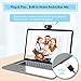 ToLuLu 1080P Webcam with Microphone, HD Webcam Web Camera with Tripod Stand, Widescreen USB Computer Camera, Streaming Mic Web cam for Online Calling/Conferencing,Facetime/YouTube Desktop Laptop PC